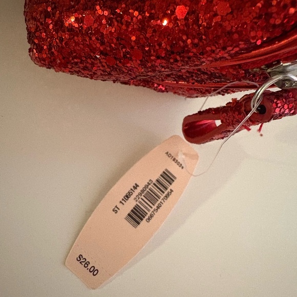 Victoria's Secret Sparkling Red Cosmetic Bag - Picture 3 of 4